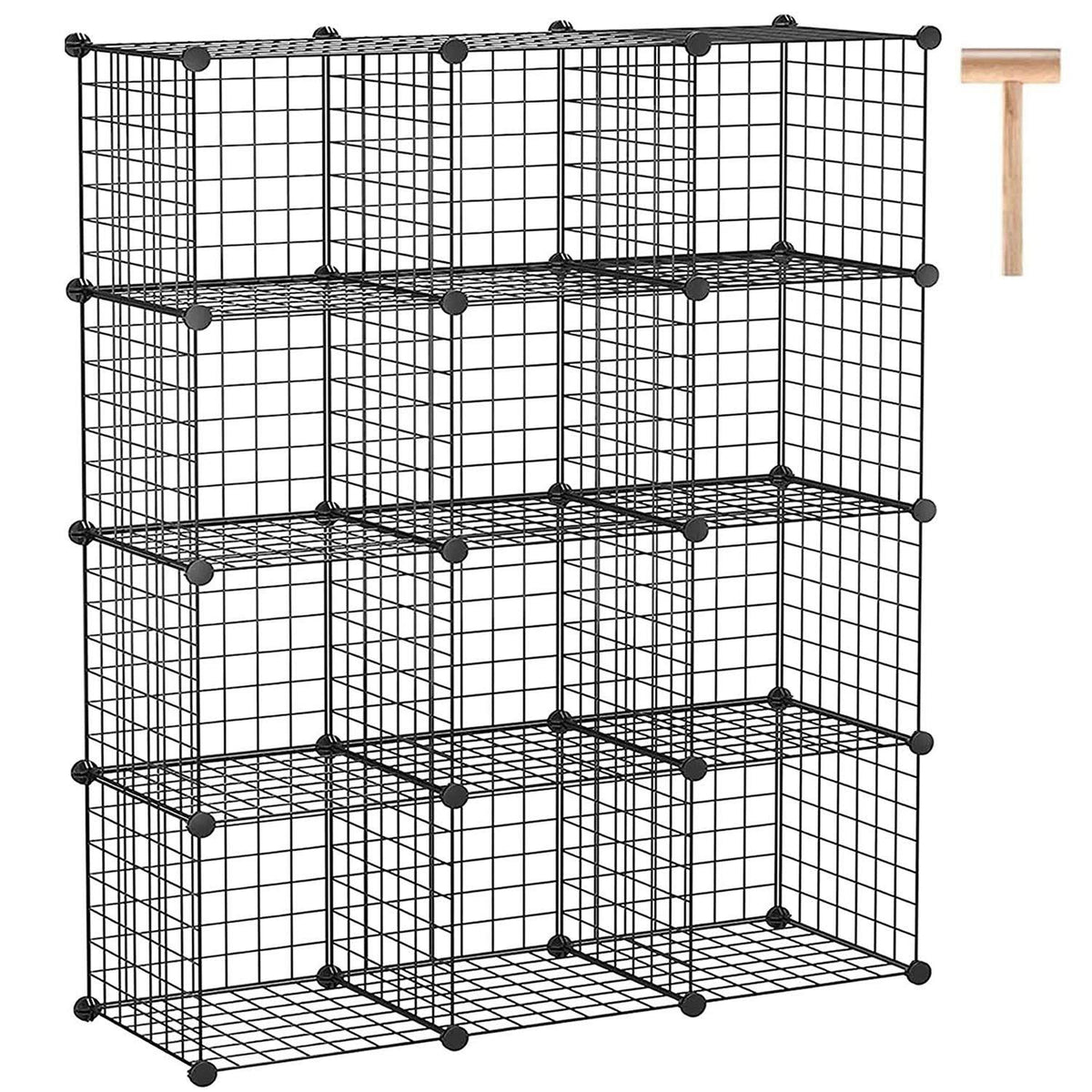 12 Cube Wire Storage Organizer D14907