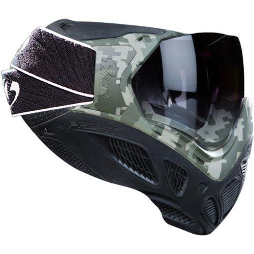 Green Digi Camo Thermal Paintball Mask C8864