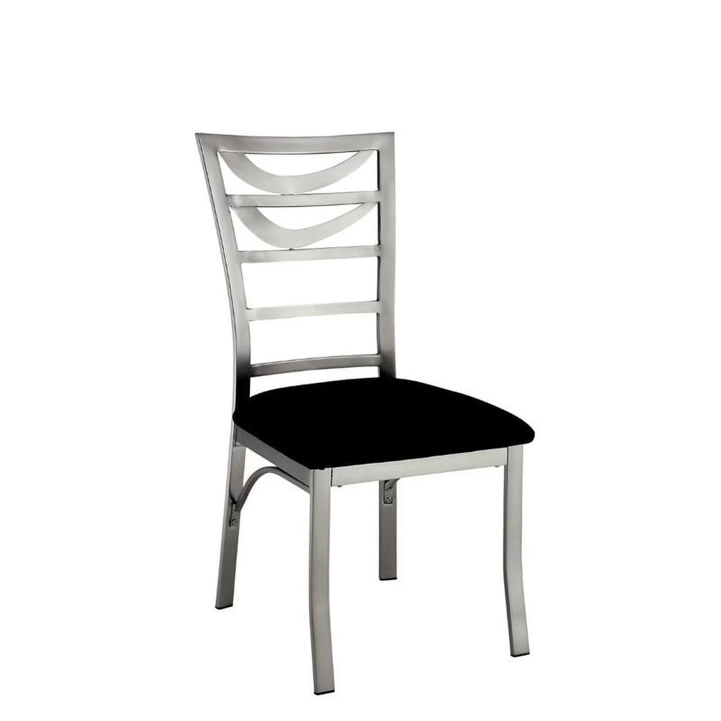 Stainless Steel Dining Chair Set of 2 I86266