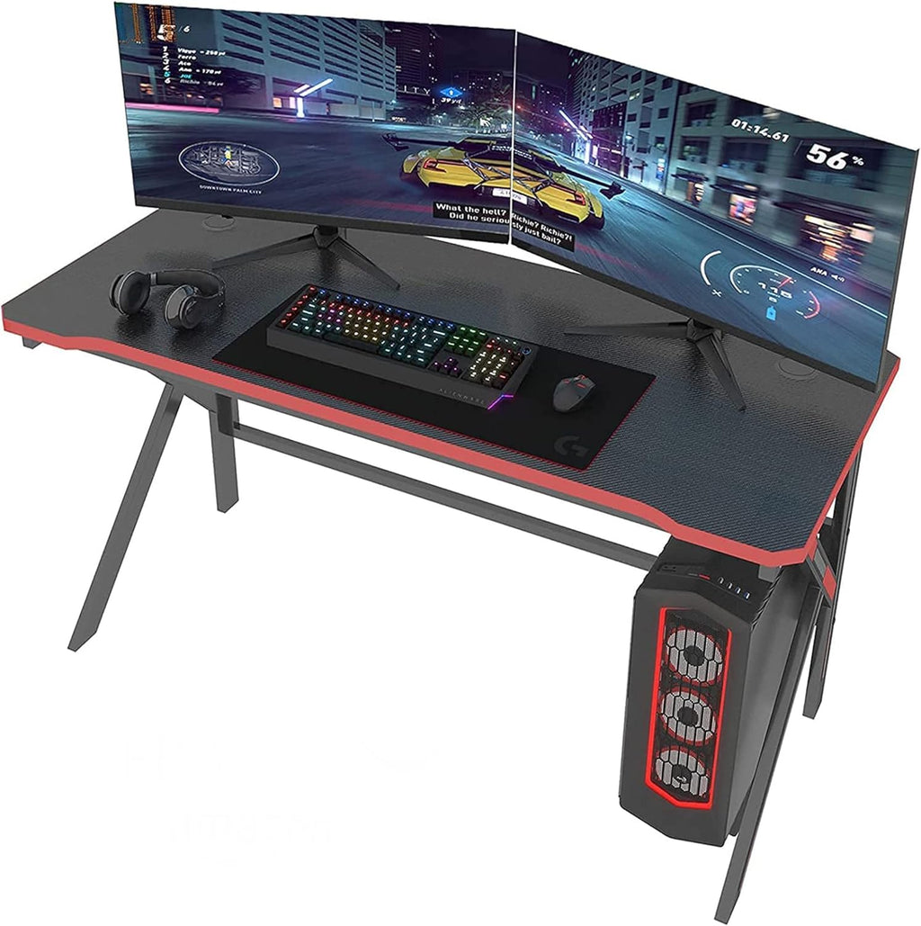 Carbon Fiber Surface Gaming Desk D99145