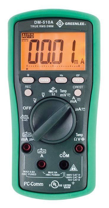 Digital Multimeter with Calibration, TRMS, AC/DC, Cap, Temp E875686