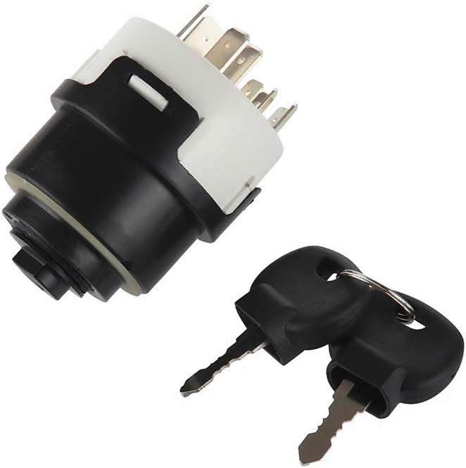 JCB Ignition Switch with 4 Position 9 Terminal 2 Keys I16223
