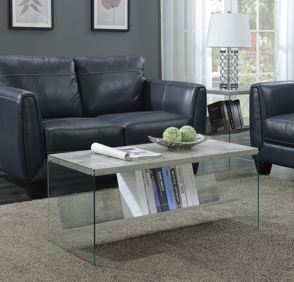 Faux Birch Coffee Table E312542