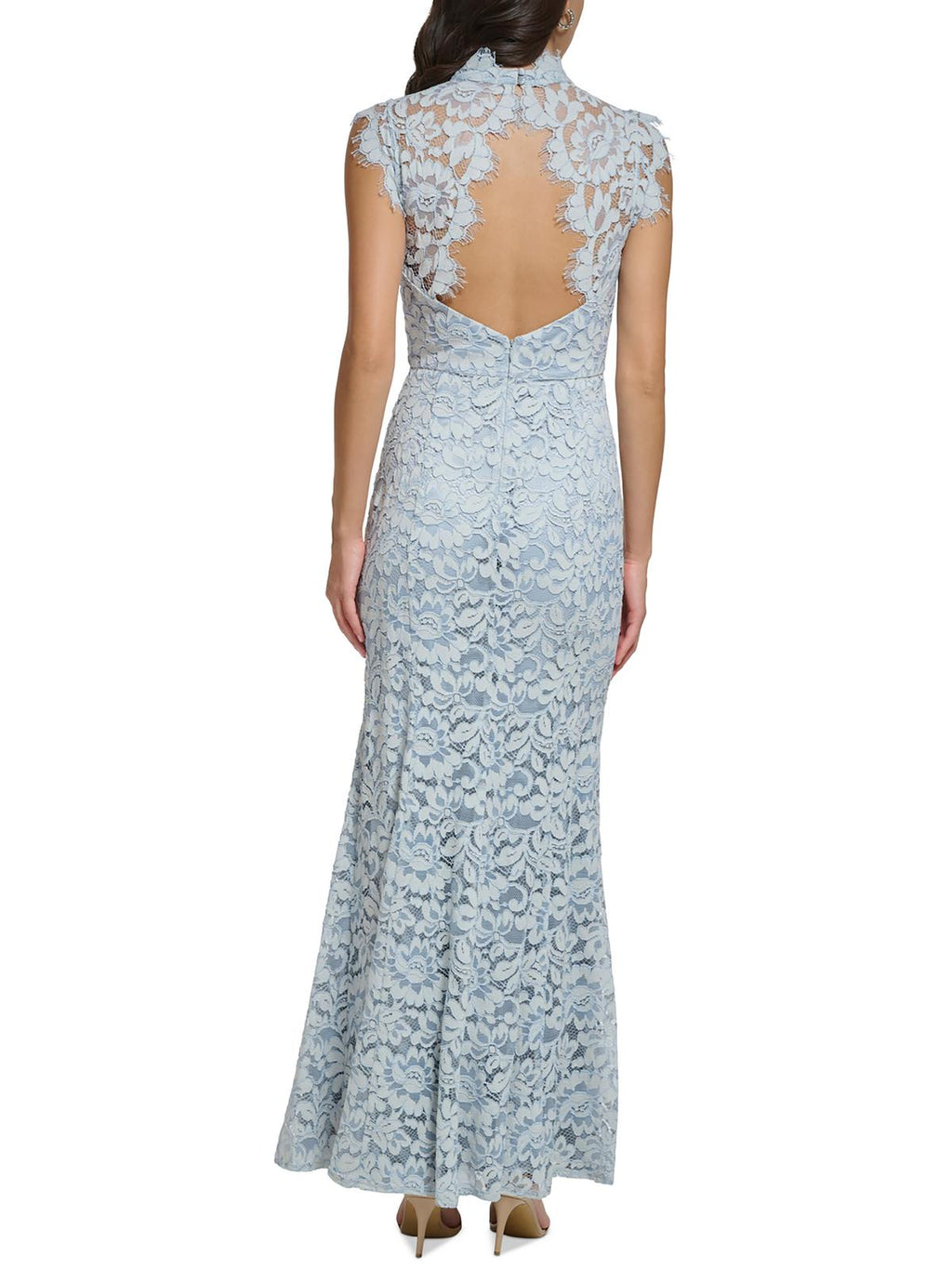 Lace Long Evening Dress V252