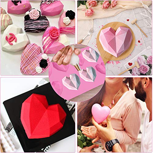 2.5 Inch Silicone Hot Chocolate Bomb Mold 3 Pack with Brush and Spatula F25646