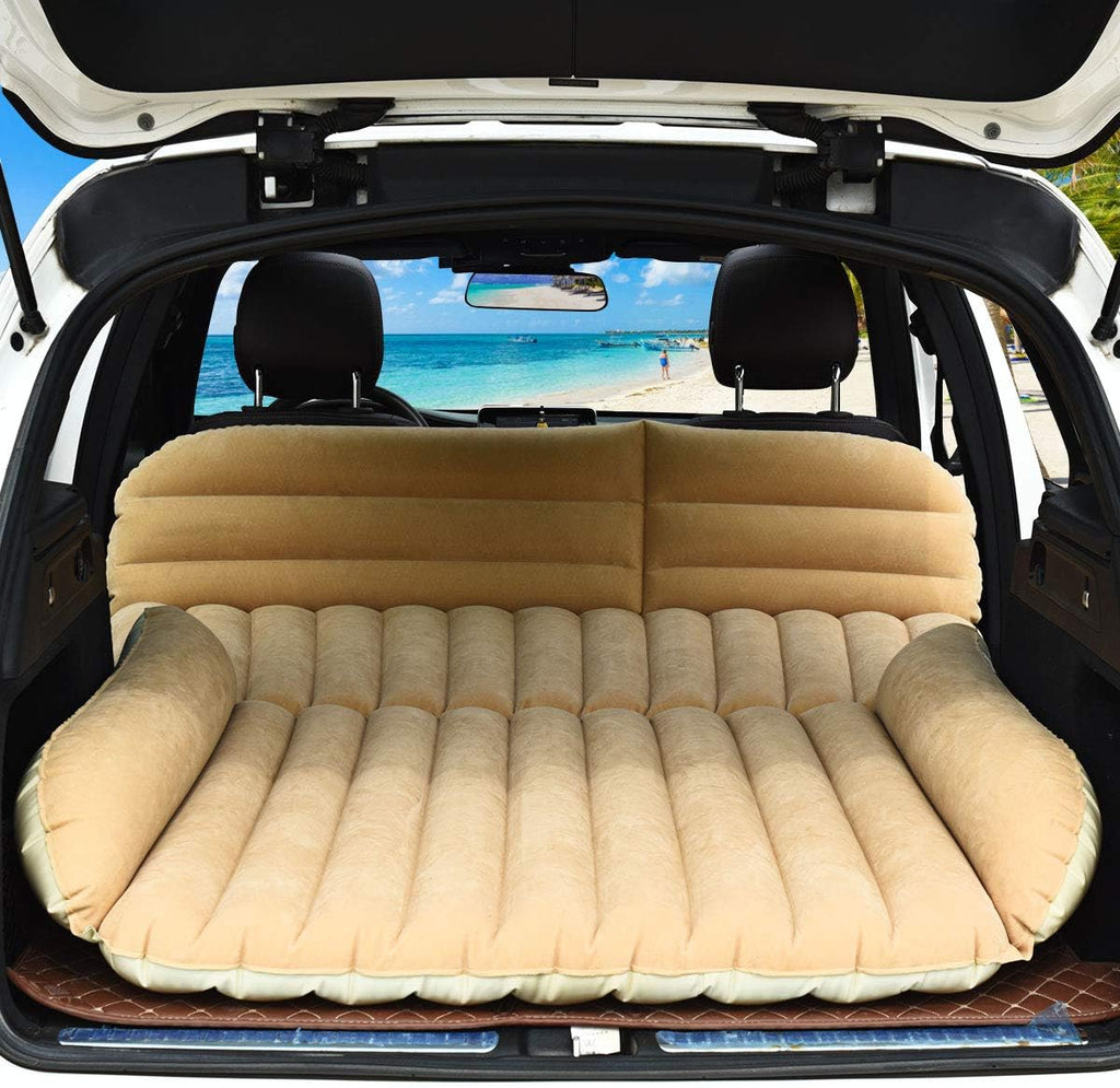 Inflatable Car Air Mattress with Electric Air Pump G487