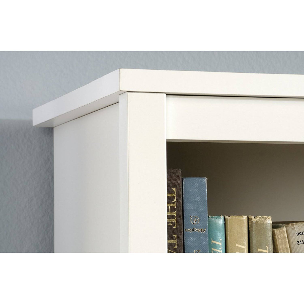 Soft White Library with Doors W46350