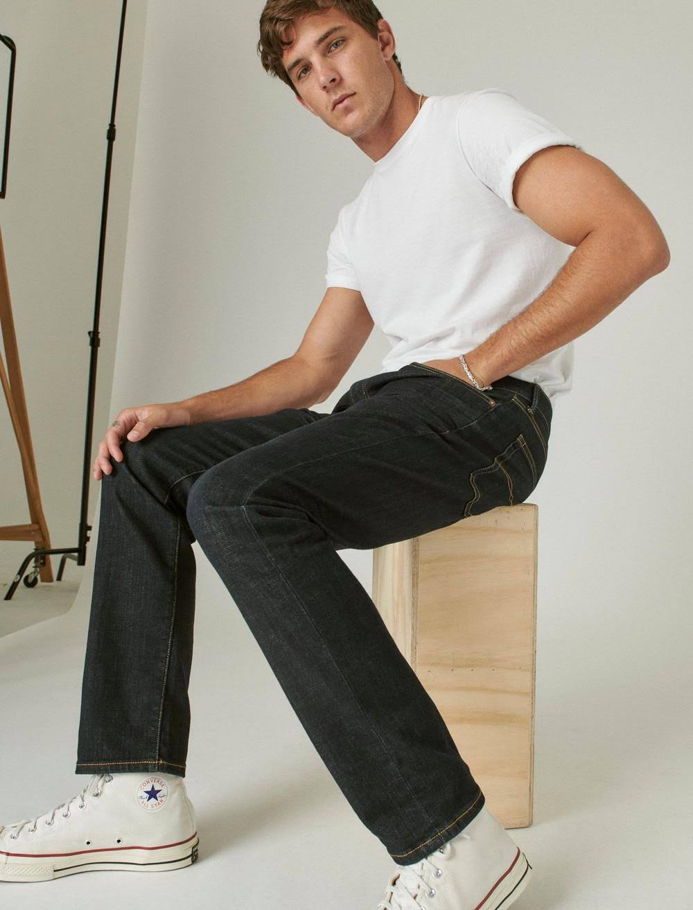 Slim Straight Coolmax Stretch Jean P814163