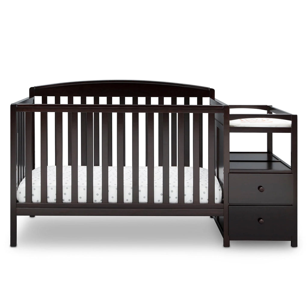 4-in-1 Baby Crib & Changer, White L14578