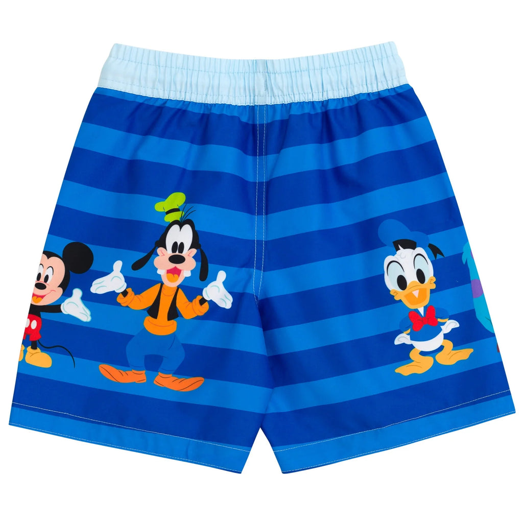 Toddler Boys Rash Guard and Swim Trunks Outfit Set D508