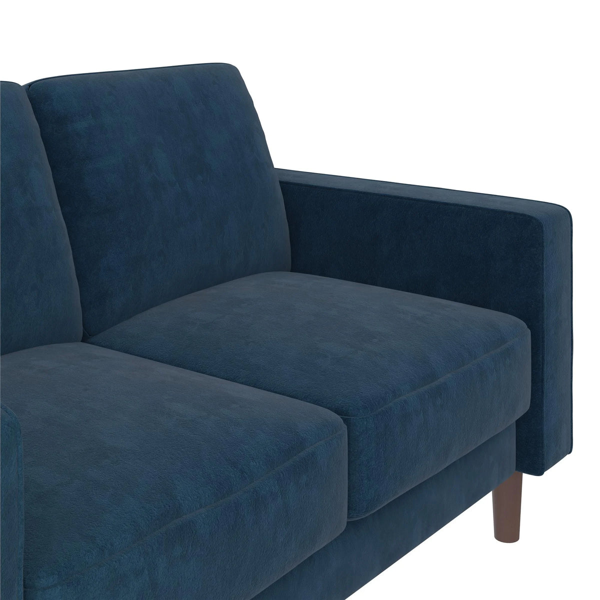 Blue Velvet 2 Seater Sofa L842