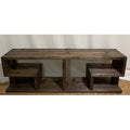 Silvered Gray Console Table K39862