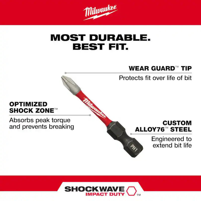 Alloy Steel Screwdriver Bit Set 55-Piece Z82829