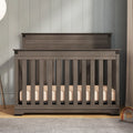 Gray 4-in-1 Convertible Crib X6369