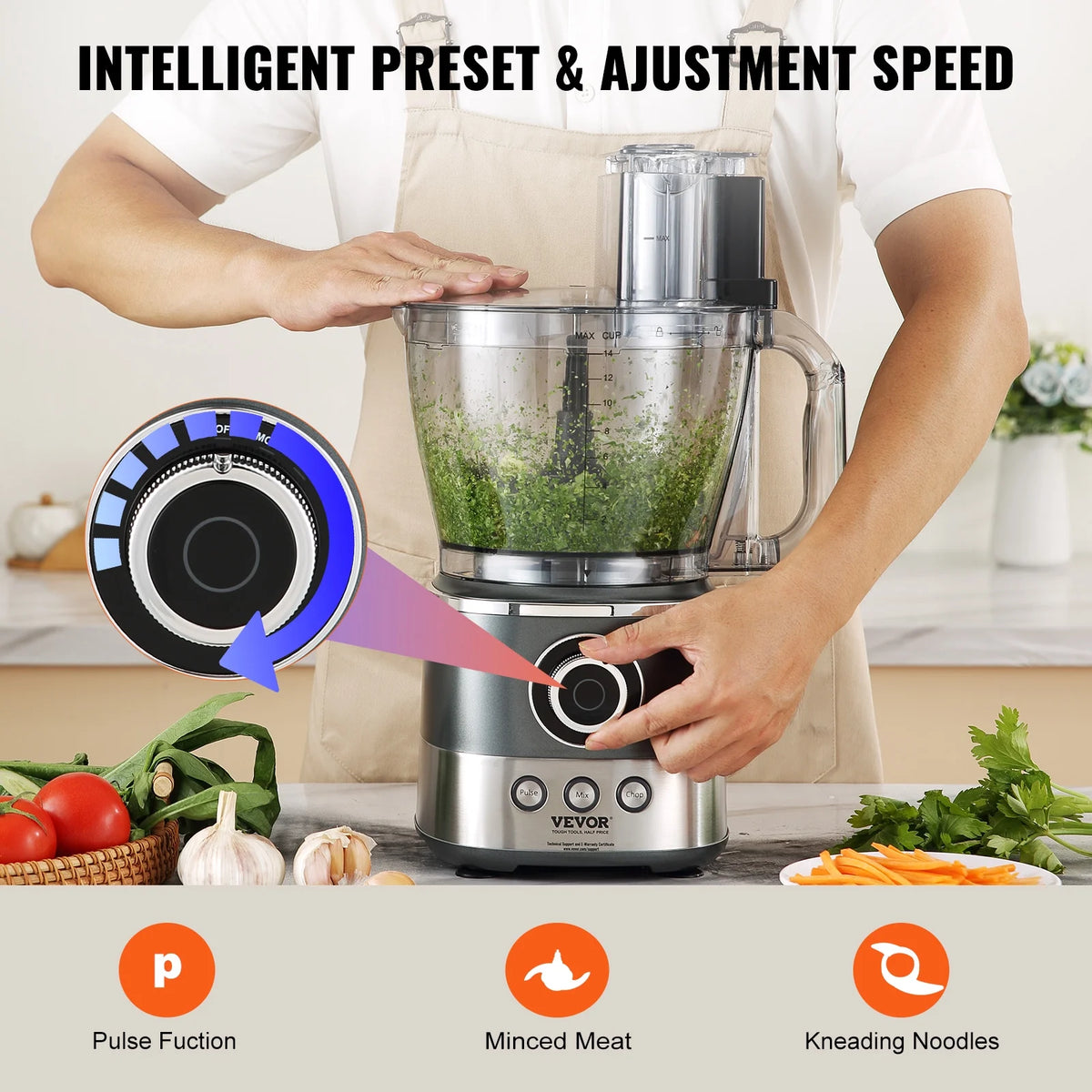 14-Cup 650W Food Processor F57985