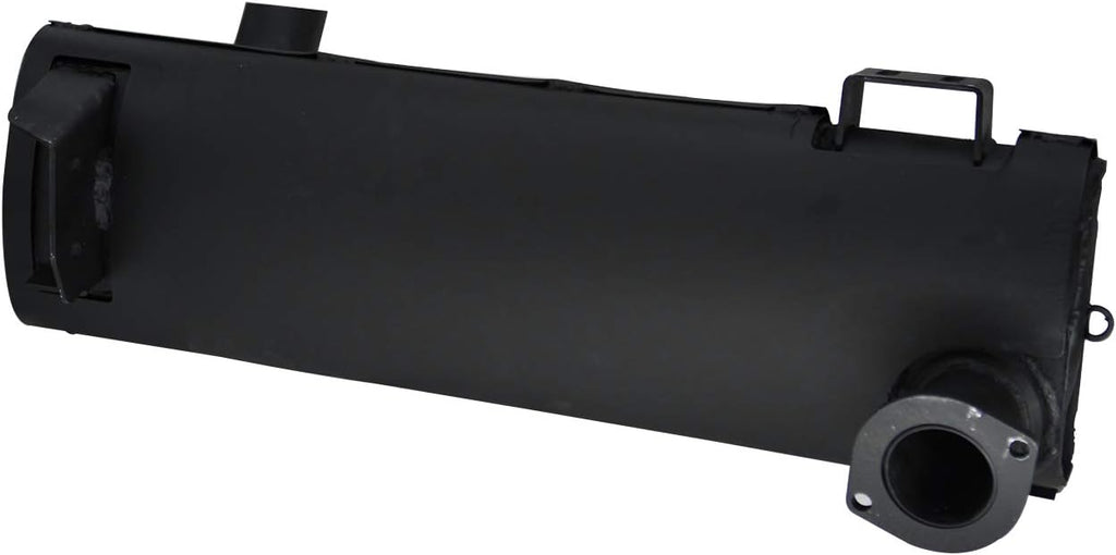 Muffler Compatible with Skid Steer Loader Deutz Engine 2 Bolt Flange K162