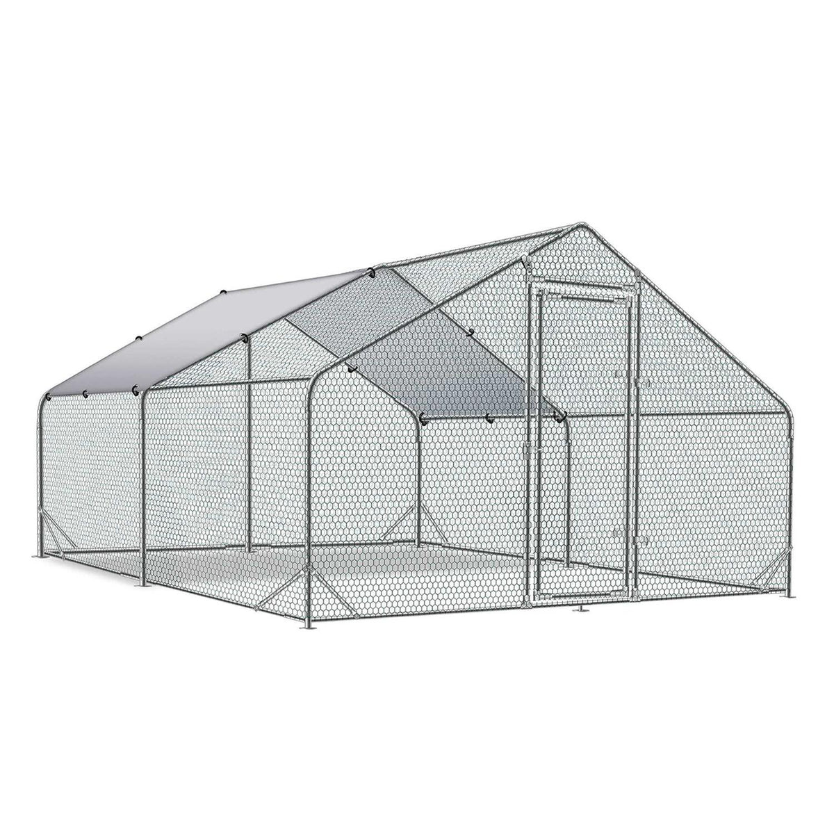 Large Metal Chicken Coop Wire Mesh Chicken Run K790