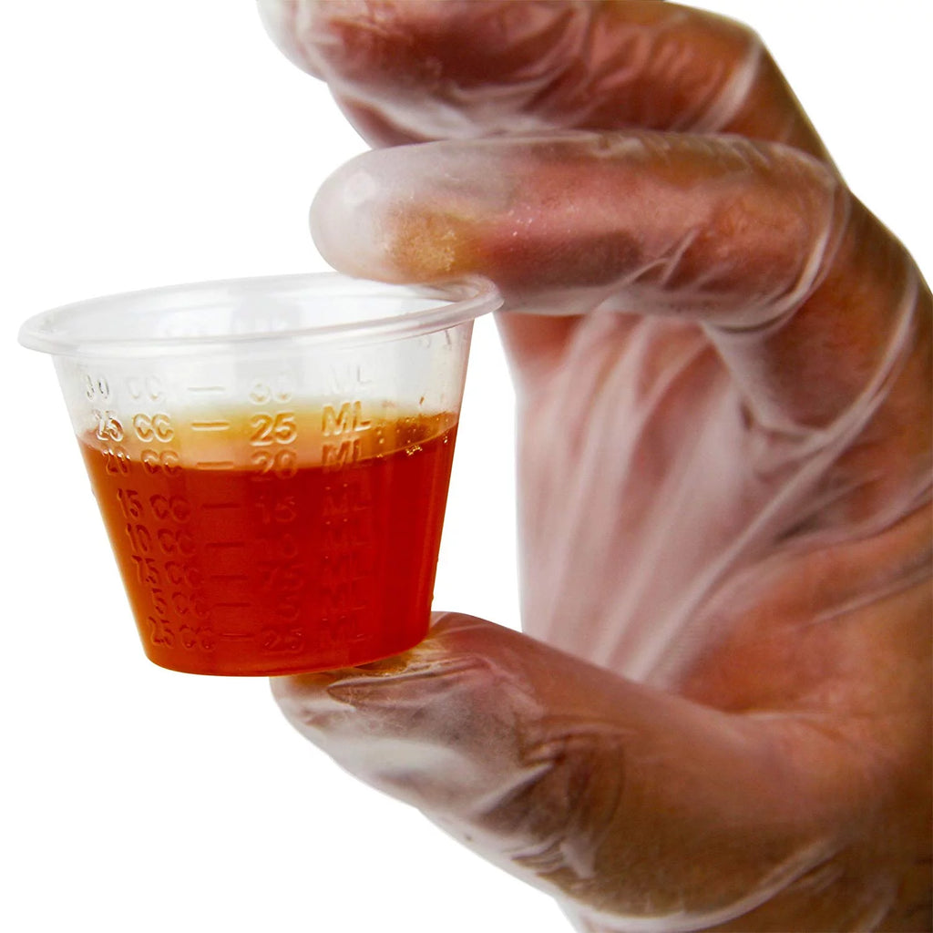 1 oz Disposable Polypropylene Medicine Cups, 1000 Cups M1076