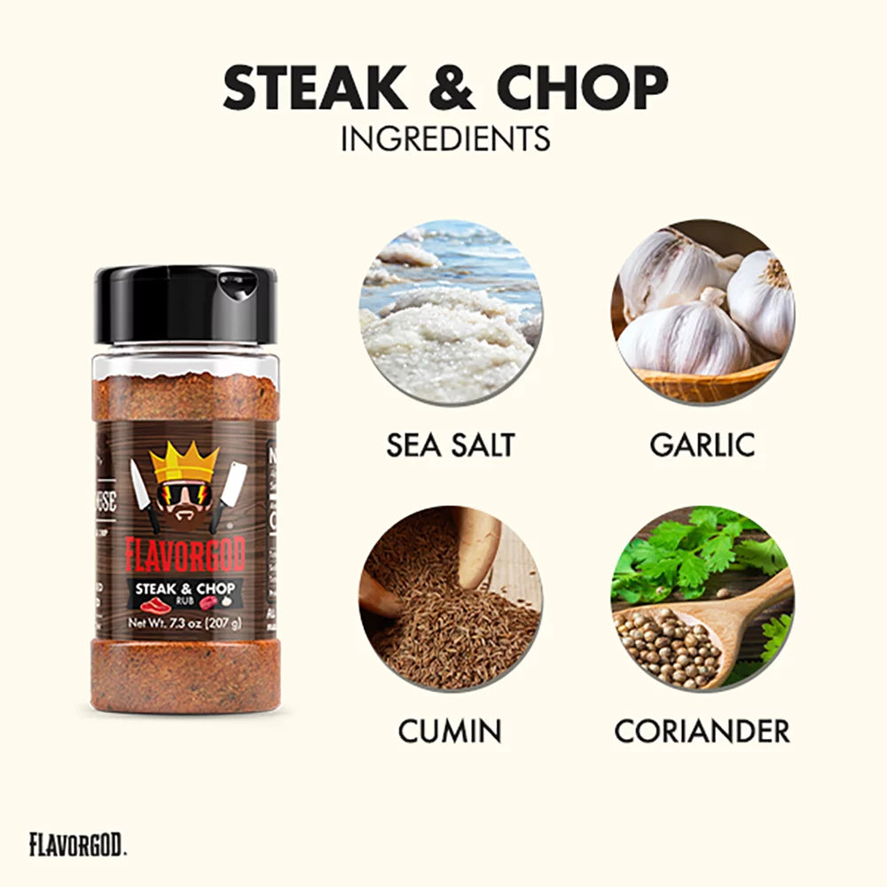 Steak & Chop Rub Double Pack A8810