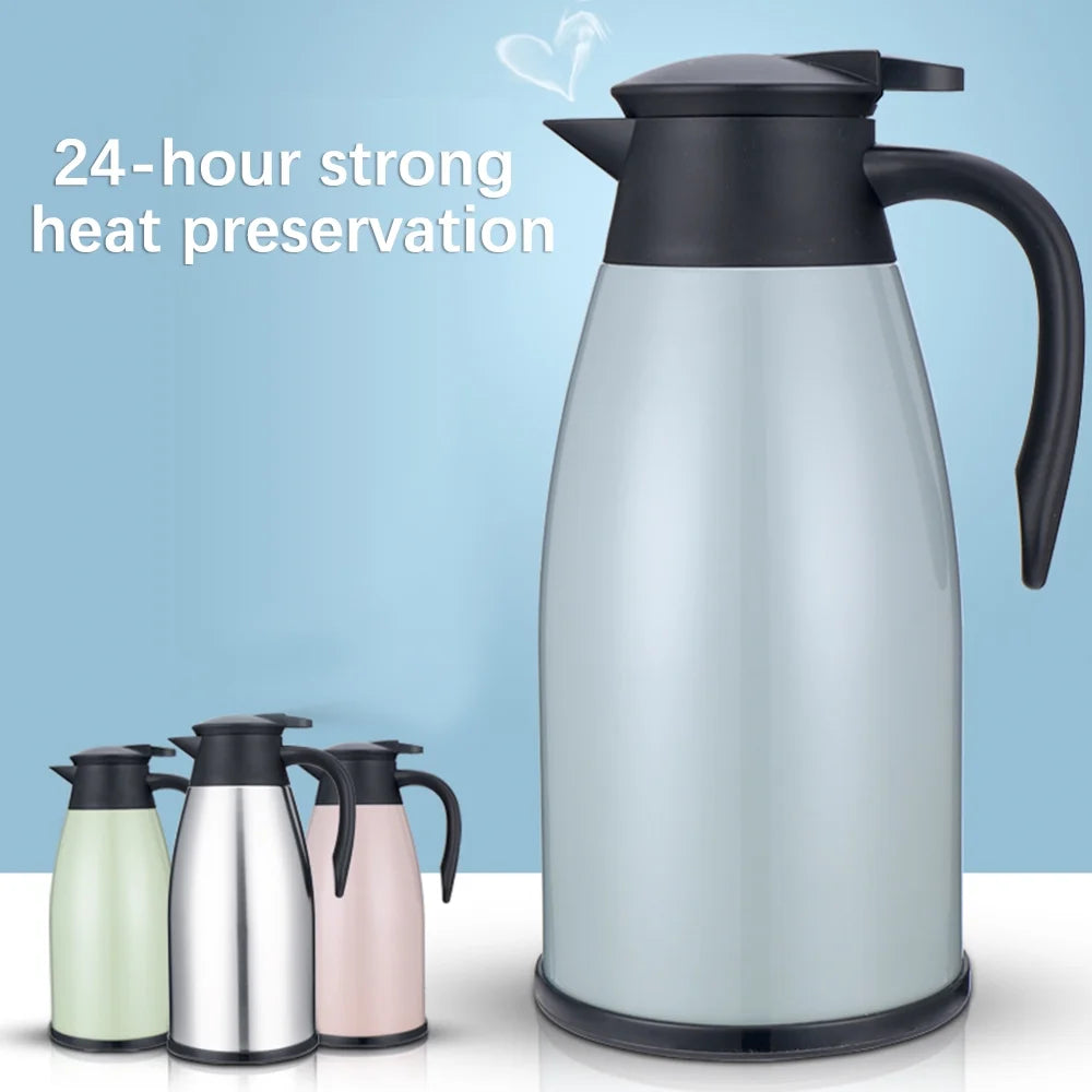 Stainless Steel Insulation Bottle Double Walled Flask 2L Y4729