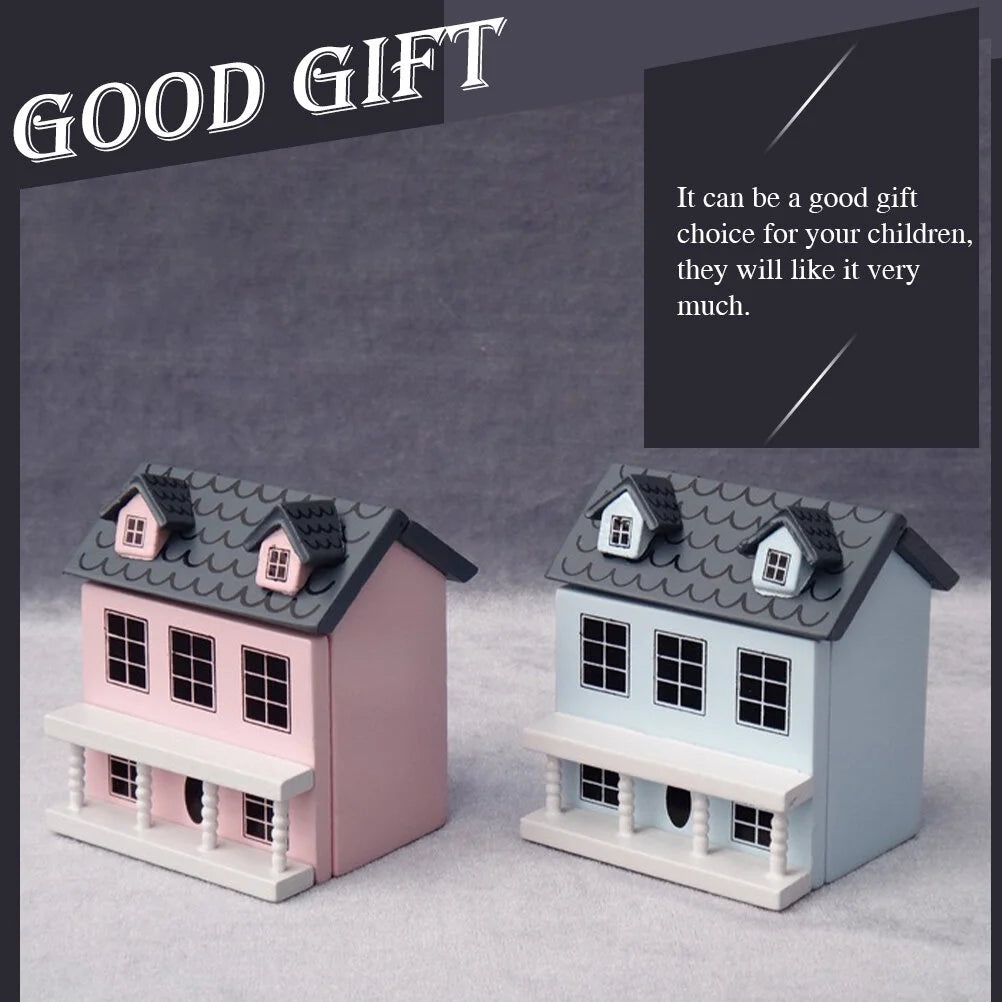Rustic Wooden Dollhouse Ornament V5026