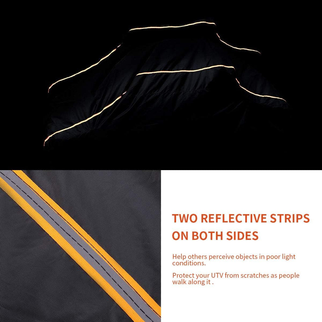 Waterproof UTV Covers Pack of 2 with Reflective Strip S123
