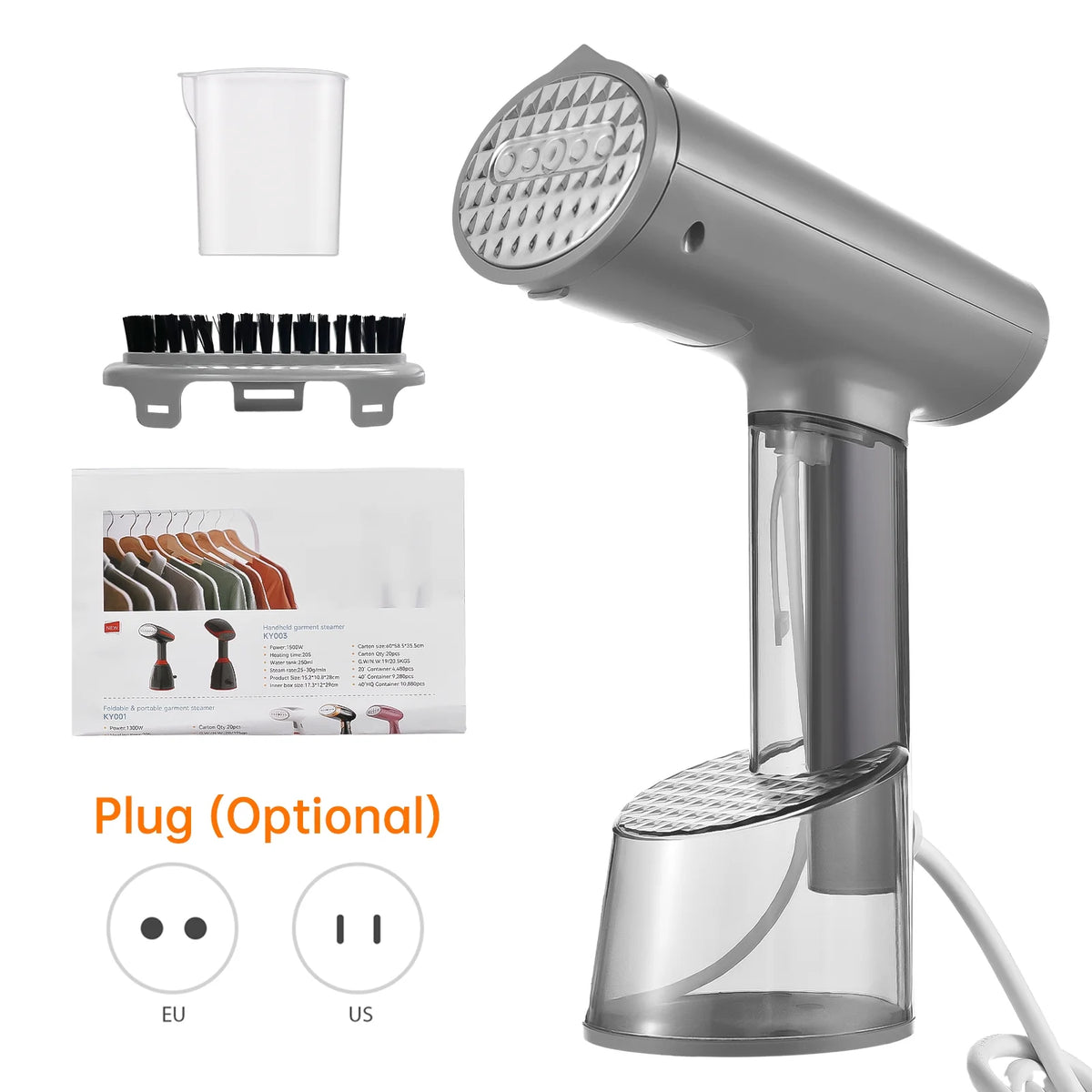 Handheld Garment Steamer 1000 Watts with Brush S5782