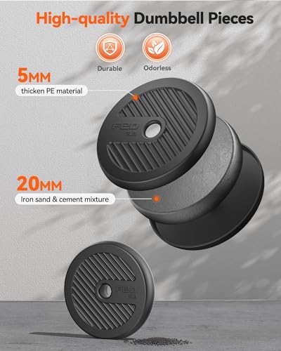 Adjustable Dumbbells Free Weight Set with Connector Q127