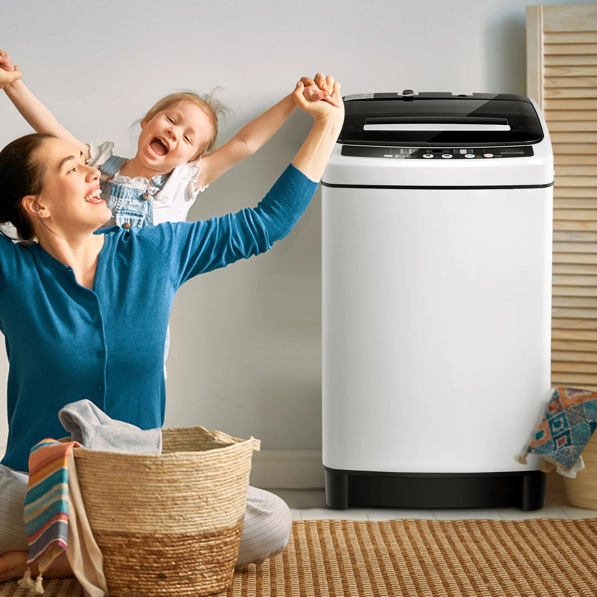 Compact 11 lbs Capacity Washing Machine I27630