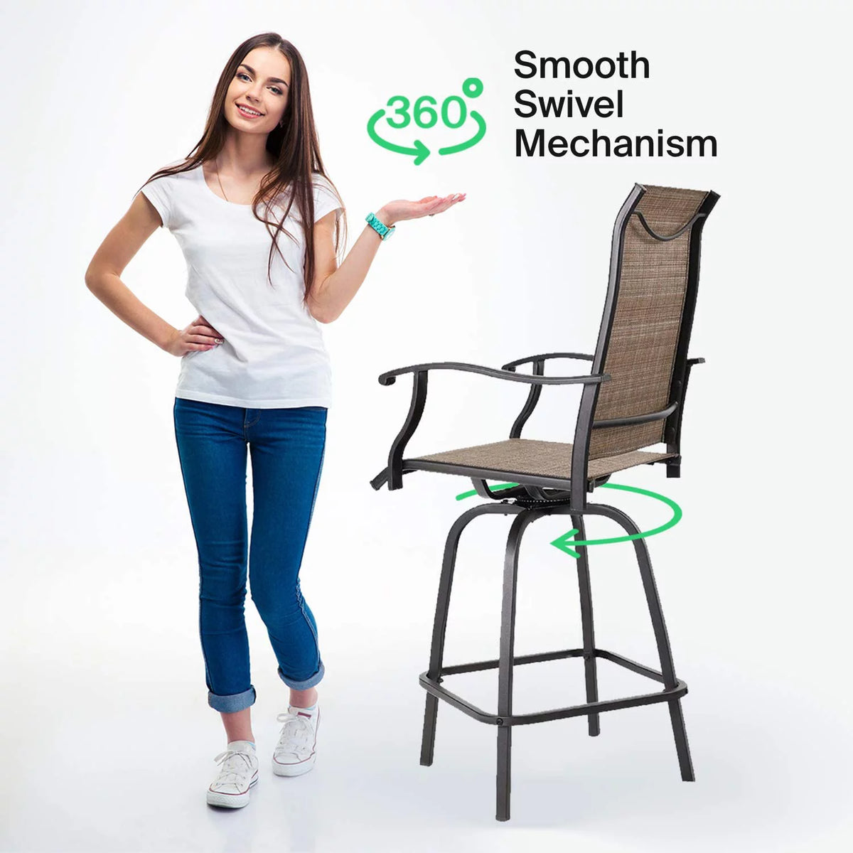3 Piece Outdoor Furniture Set F832