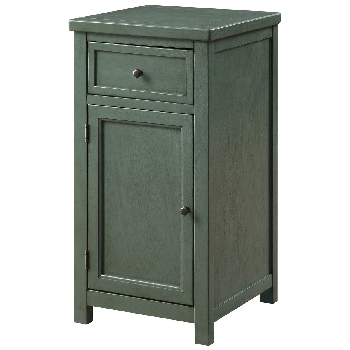 18-inch Solid Wood 1-Drawer Side Table E421