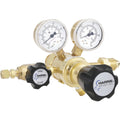Brass 2-Stage Gas Lab Regulator, CGA 580, 0-50 PSI L982
