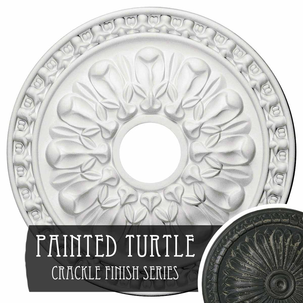 18x22OD x 3 1/2x22ID x 1 3/8x22P Ceiling Medallion V237835