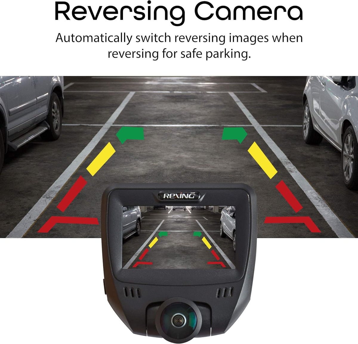 360 Degree Dual Channel Dash Cam with Rear Camera Y1665