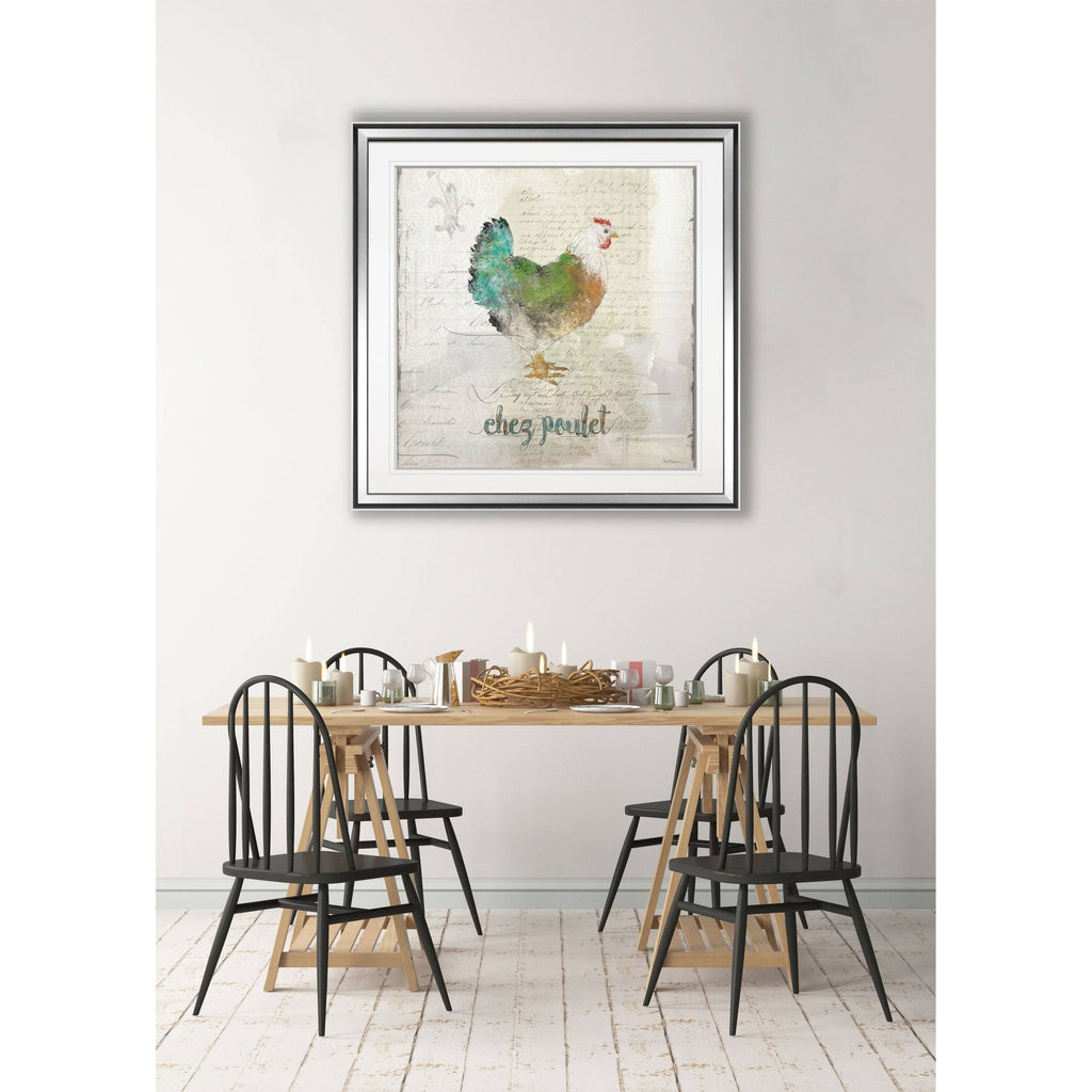 Framed Giclee Print 38 x 38 J99781