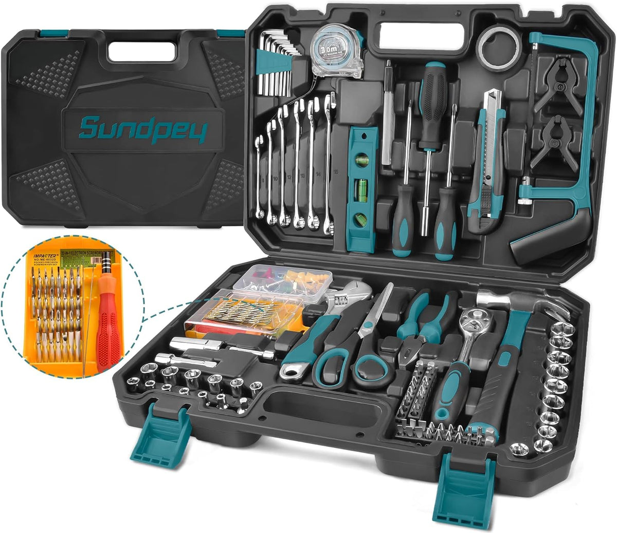 257Pcs General Hand Tool Kit with Storage Case K674