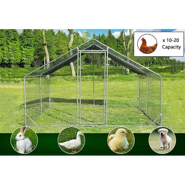 Large Metal Chicken Coop Wire Mesh Chicken Run K790