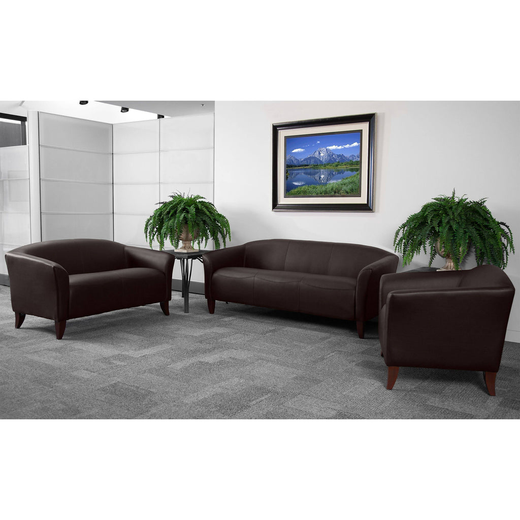 Brown Leather Chair M1193