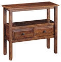 Warm Brown Accent Table Z15548