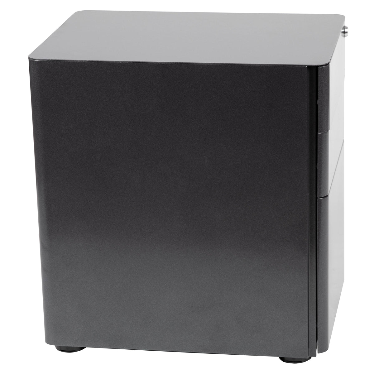 White 3-Drawer Mobile Locking Filing Cabinet O854717