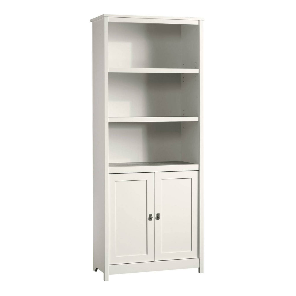 Soft White Library with Doors W46350