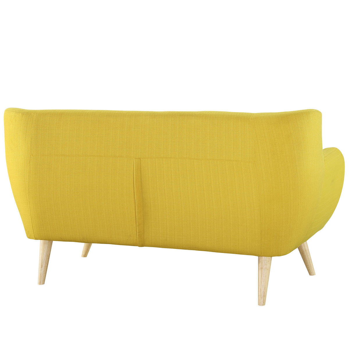Yellow Fabric Two PCS Living Room Set Y791819