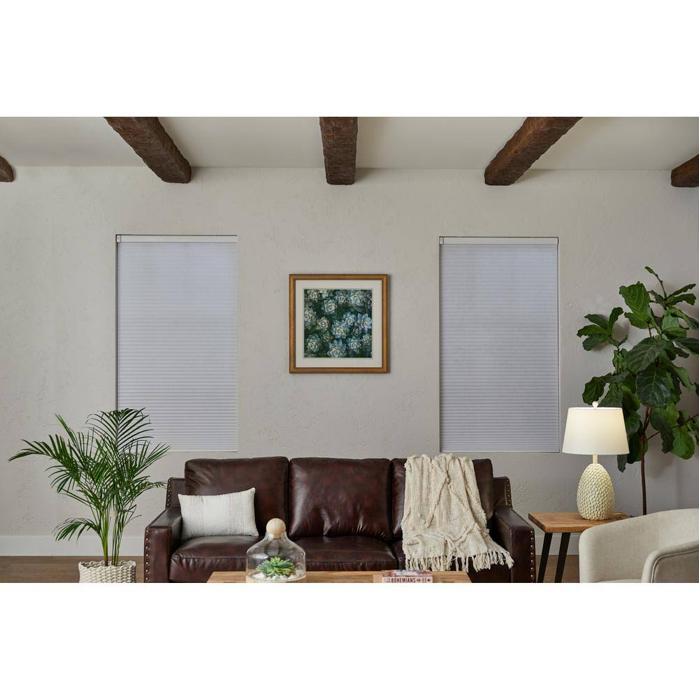 White Cordless Blackout Cellular Shade 48.5 in. W x 72 in. L B5008