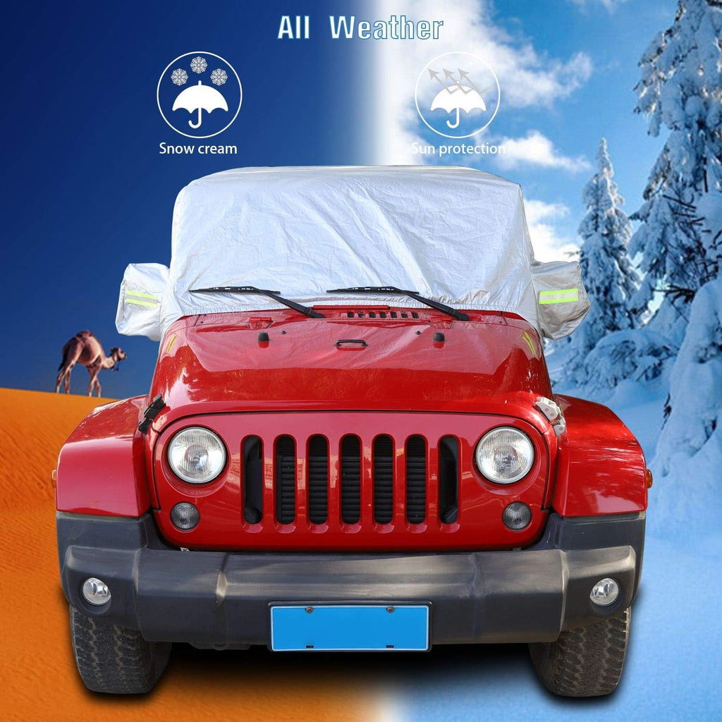 Weatherproof Car Cover for Jeep Wrangler 4 Doors V808764