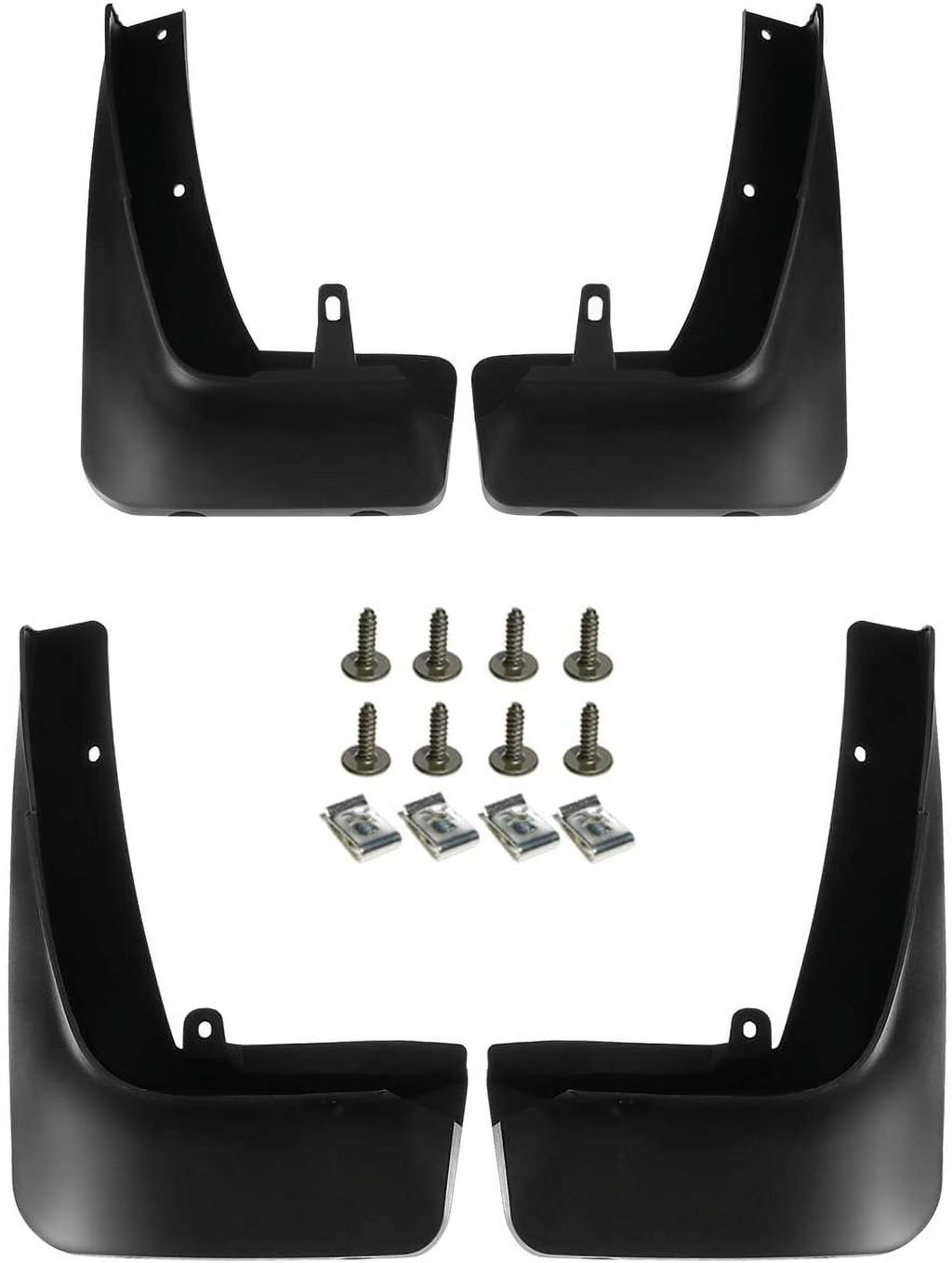 Splash Guards Mud Flaps 4-Pcs Kit D961
