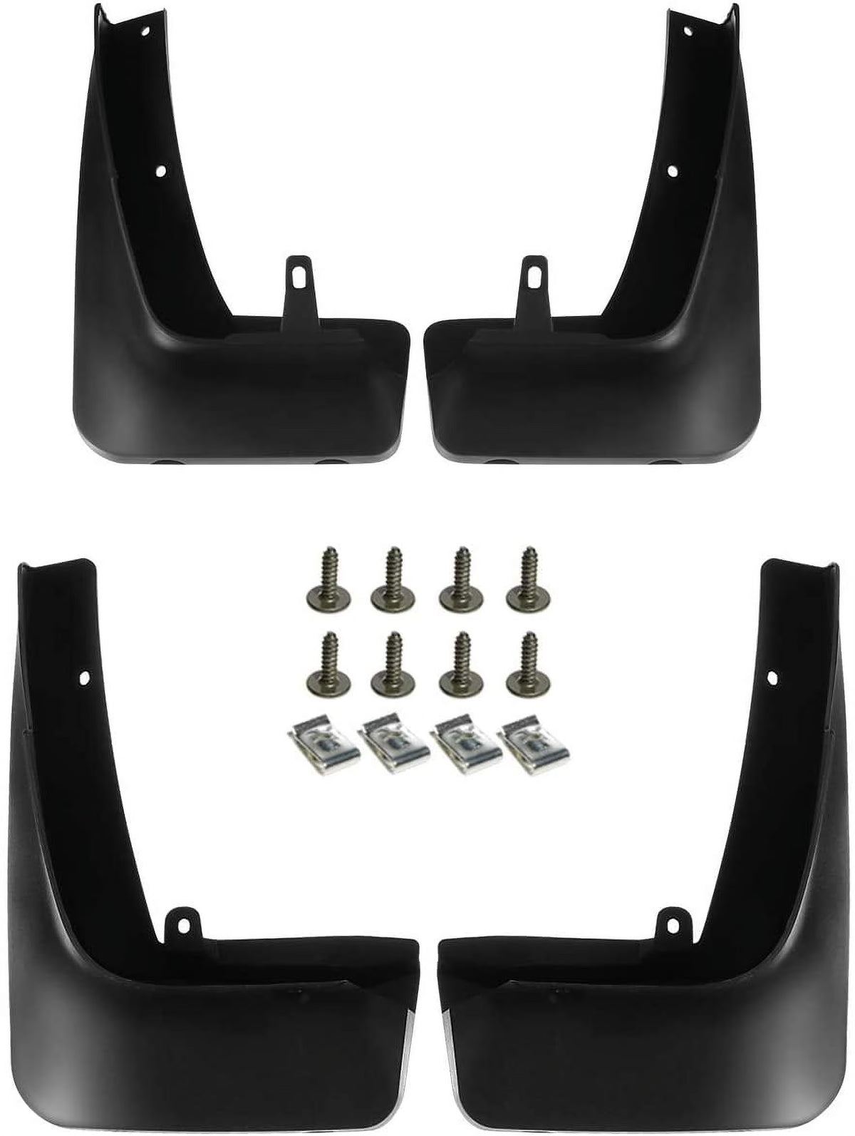 Splash Guards Mud Flaps 4-Pcs Kit D961