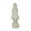 Antique White Finish Concrete Statue 19.5 inch X20322