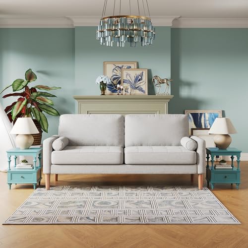Beige Fabric Loveseat Sofa C497870