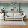 Beige Fabric Loveseat Sofa C497870