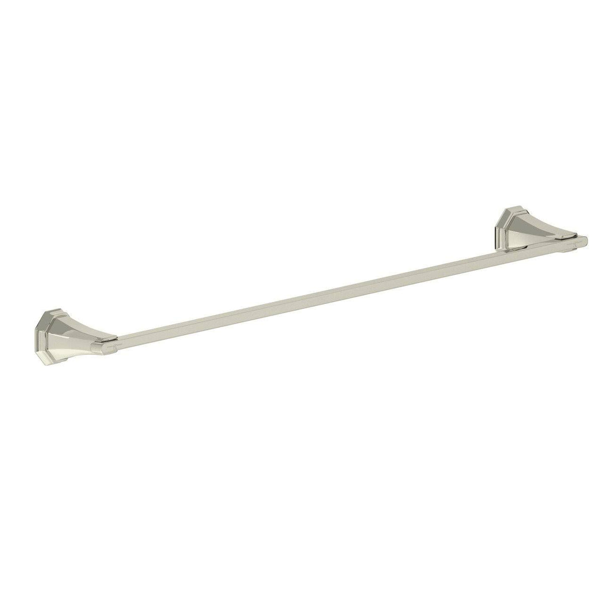 Polished Nickel Wall Mount Single Towel Bar J6376